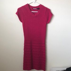 Kids XL Hot Pink Bodycon Dress